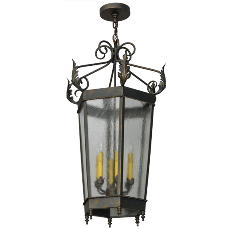 Regency 6 - Light Chandelier, Clear, Gold/Matte Black