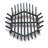 Round Carbon Steel Fire Pit Log Grate-19841556