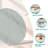 Round Tempered Glass Table Top with marble design-1695407184-1695407191