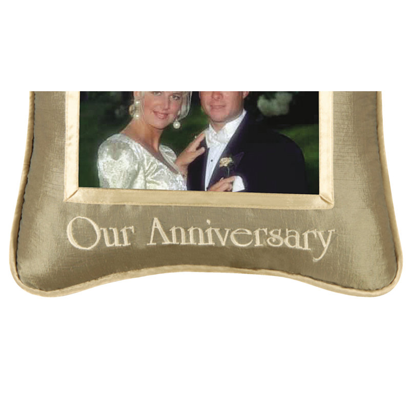 Our Anniversary Picture Pillow