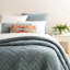 Brentwood Velvet Ocean Quilted Sham-46829646