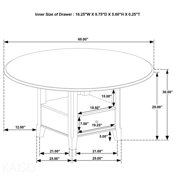 Dimensions du produit