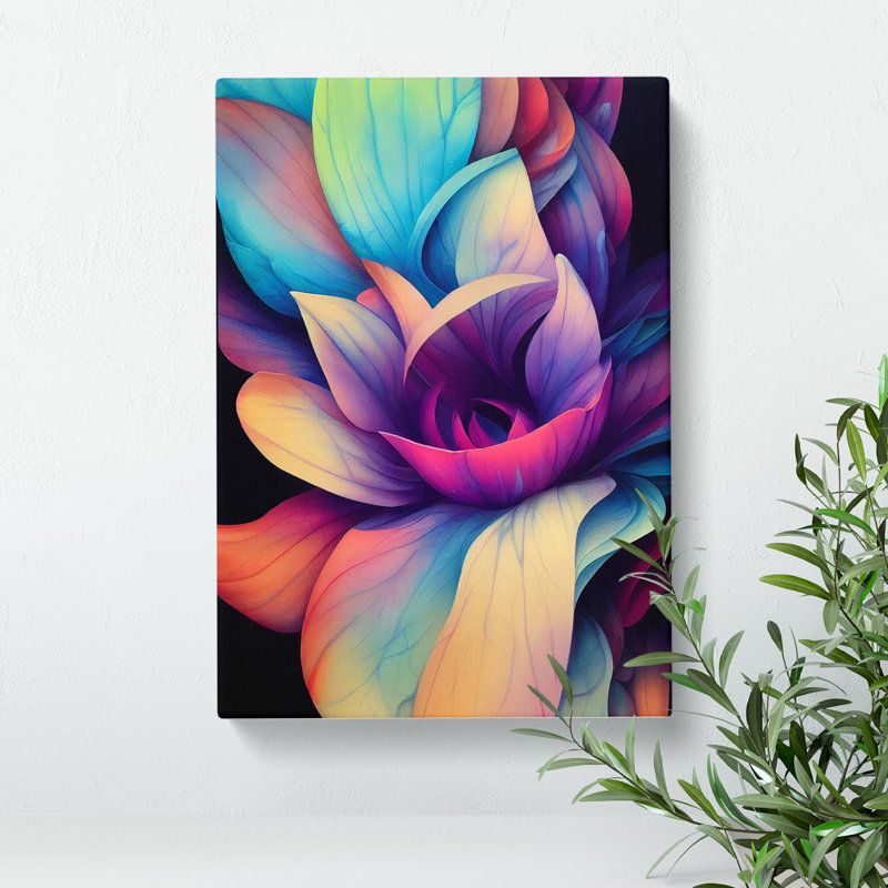 An Ultimate Flower - Wrapped Canvas Print, 50cm H x 35cm W x 3cm D