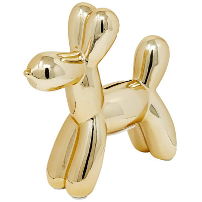 Porum Interior Illusions Plus Ceramic Dog Piggy Bank