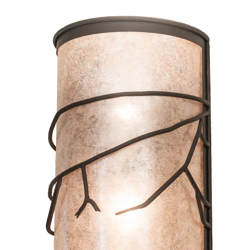 2 - Light Flush Mounted Sconce
