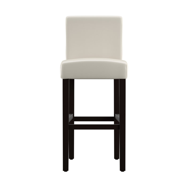 Tabouret de bar et de comptoir Altovise, Blanc, Tabouret de bar (siège d’une hauteur de 30 po)