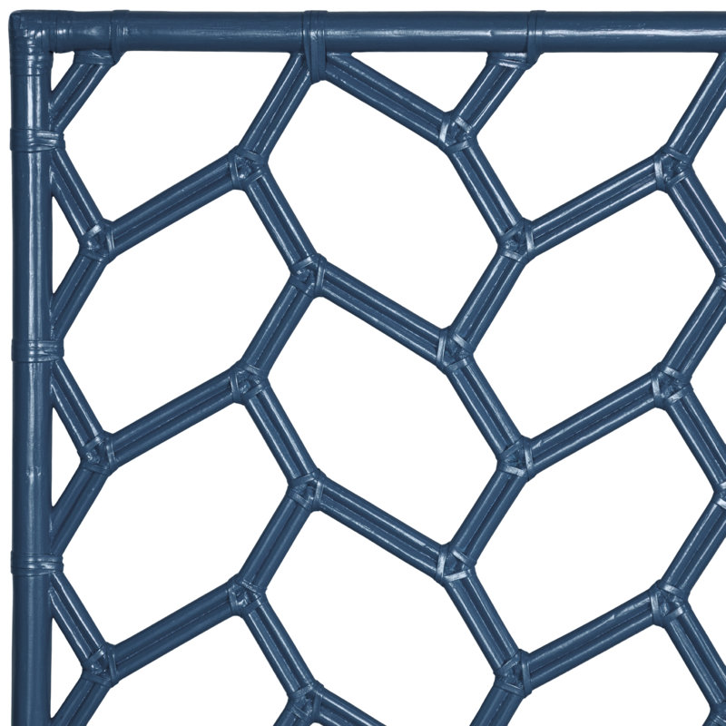 Silas Headboard, King, Navy Blue