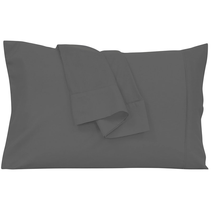 Royale Linens Standard Pillowcase Set of 2 | Bed Pillow Cover | Pillowcases | Brushed Microfiber Wrinkle & Fade Resistant | Soft & Cozy| Standard Size Pillow Case STD