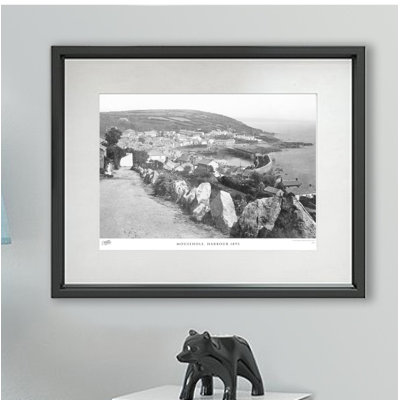 Mousehole, Harbour 1893 - Single Picture Frame Print
