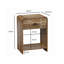 40 cm W Solid Wood Bedside Table