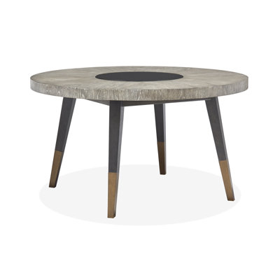 Carmaline Round Solid Wood Base Dining Table
