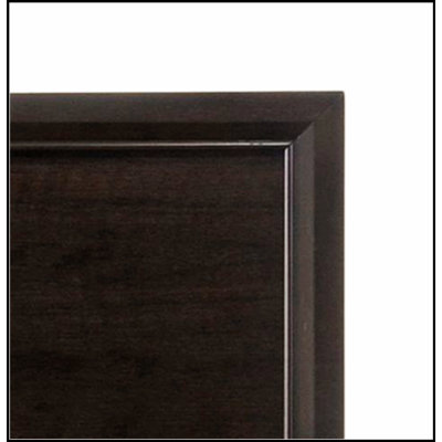 Lit Madison au fini espresso avec fabrication en bois durable et conception élégante à profil bas pour un attrait intemporel