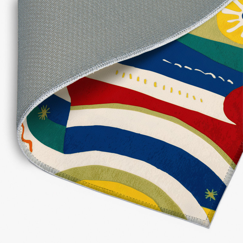 Tapis intérieur et extérieur Peppy, Rectangle 1 pi 6 po x 2 pi 6 po