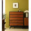 Commode 5 tiroirs Mid-Century