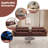 Power Recliner Sofa Set, 4-Seat Reclining Sectional Sofa With Adjustable Headrest &  Power Recline, Breathable Leather With Storage Console & USB Ports, Easy Assembly Living Room Furniture Sets