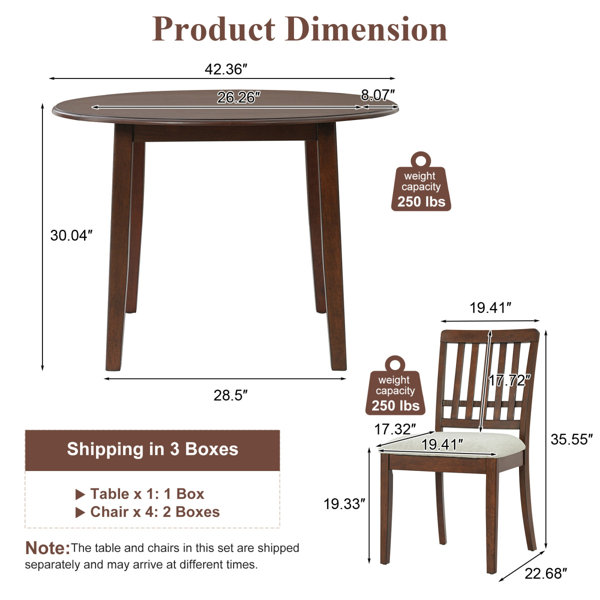 Dimensions du produit
