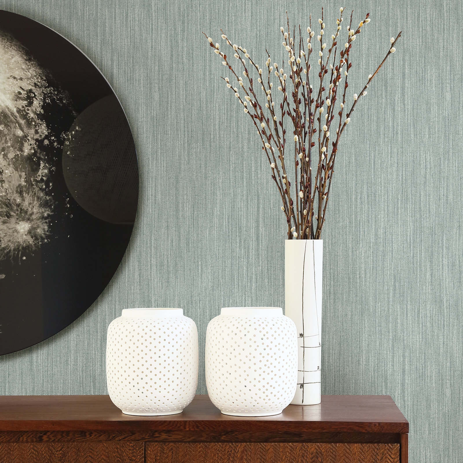 Kimpel Wallpaper, Slate