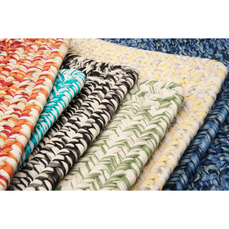 Ashiah Indoor / Outdoor Reversible Area Rug - Blue Wave, Runner 2' x 8'