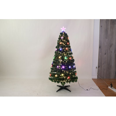 Lighted Artificial Christmas Tree