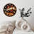 Vintage Cityscape Clock Wall Decor
