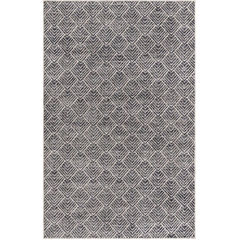 Abstract Indoor Rug, Rectangle 4' x 6'