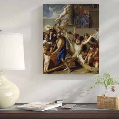 " The Martyrdom Of St. Andrew " by Charles Le Brun