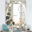 Miroir de salle de bain Botanical Obsidian-40086793