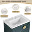 Ensemble de meuble-lavabo simple 27,83 po avec plateau en céramique Espitia-1717404366-1717404367