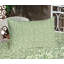 Ambesonne Navy Blue Fitted Sheet & Pillow Sham , Navy Blue White-106800054