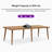 Rectangular Outdoor Dining Table	