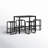 Armando Patio Dining Set with Rectangular Table-385319930-385319929
