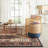 Oriental Handmade Tufted Wool Beige/Orchre Area Rug-1267163723