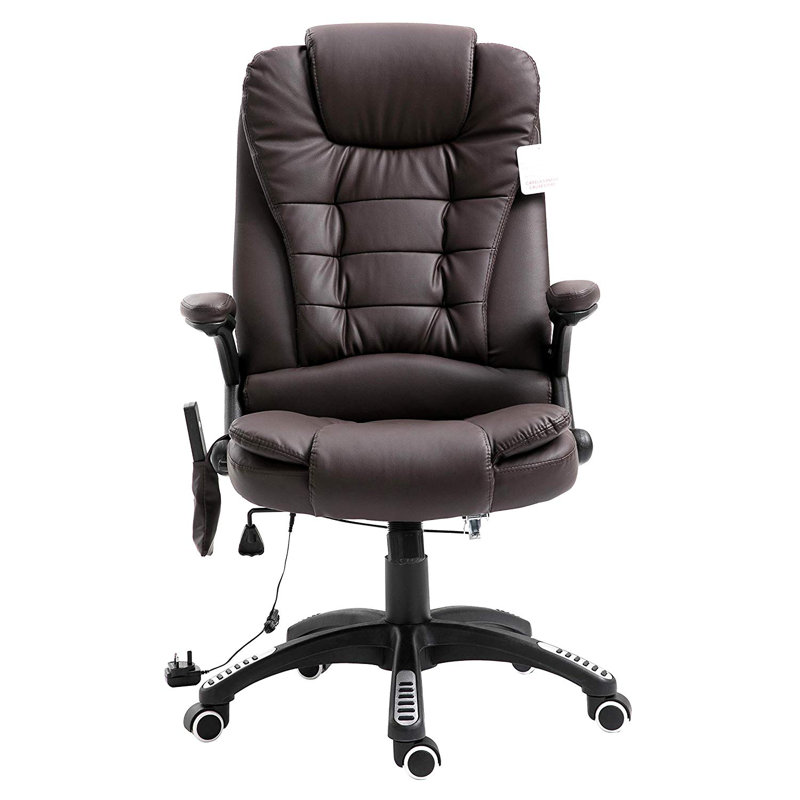 Mannion Executive Chair with Headrest, Brown