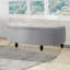 Velvet Upholstered Bench with Flip Top-2044425042