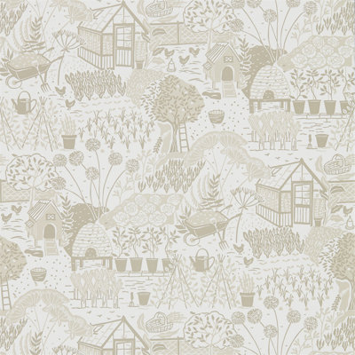 The Allotment Wallpaper