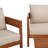 Dernaveagh 3 Piece Patio Conversation Set