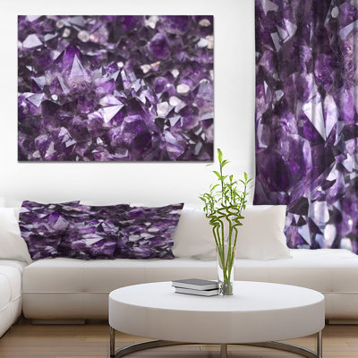 " Amethyst Geode " by Designart