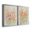 Brilliant Floral I - ensemble de 2 peintures sur toile encadrées-963929122-963929121