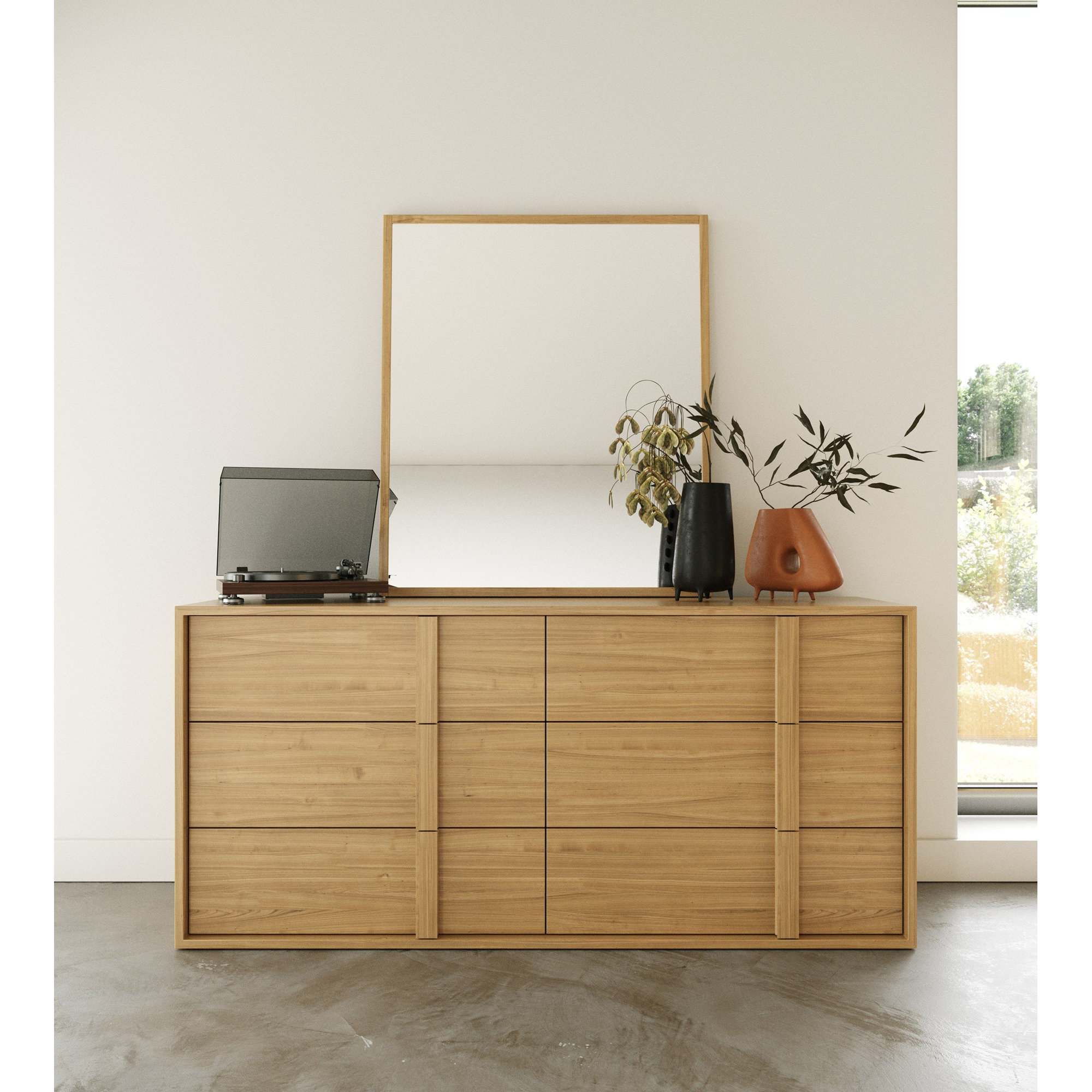Alvarez 5 - Piece Bedroom Set, Oak, California King