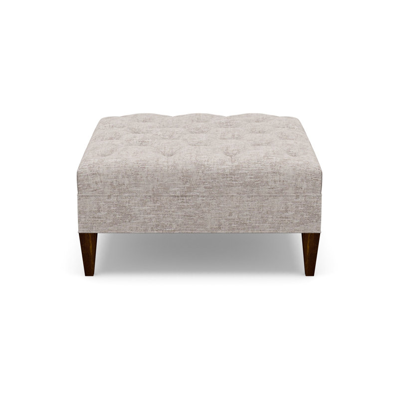 Square Ottoman, Walnut, 9637-80