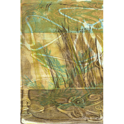 Wheat Grass I - Wrapped Canvas Painting