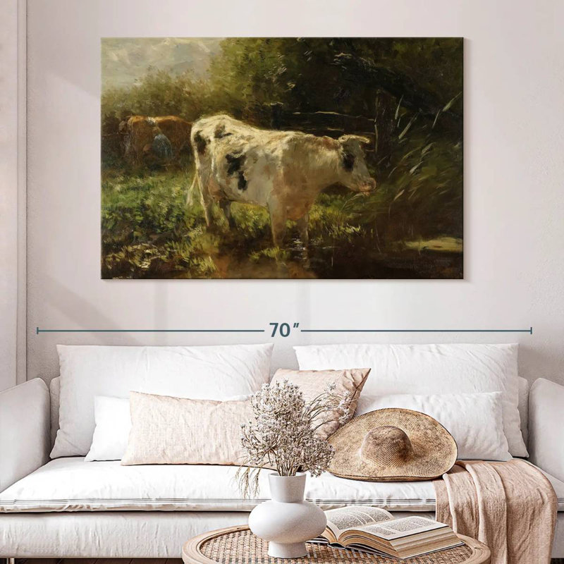 Vache simple Brampt, H 34 po x l 51 po