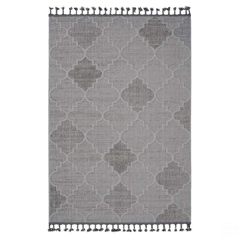 4X6 Trellis Indoor / Outdoor Area Rug, Rectangle 4' x 6'2"