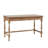 Solid Wood Desk With 1 Drawer And Turned Legs