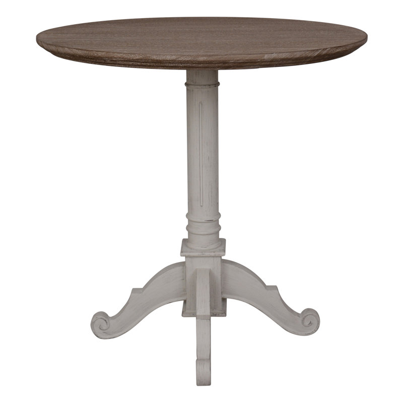 Table de bout madison, Gris antique, Brun