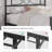 Anelis Metal Bed Frame Platform with Curved Design Headboard & Footboard-289234377-283079542