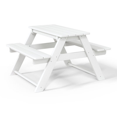Kids Outdoor Poly Picnic Table