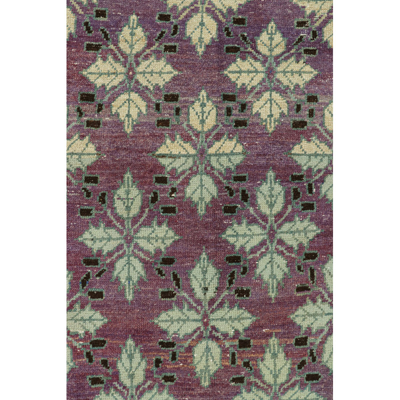 One-of-a-Kind Runner 4'1" X 8'8" Hand Knotted Area Rug