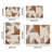 8x10 ft Area Rug for Living Room, Modern Geometric Machine Washable Area Rug, Non-Slip Vintage Stain Resistant Indoor Large Carpet for Bedroom, Classroom, Dorm, Dining Room-1631056201