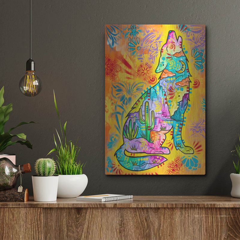 «Coyote Howl» par Dean Russo, H 16 po x l 12 po